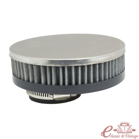 Filtre d'aire pla cromat per a carburador 34 ICT / EPC en motors T4 i Tipus 3