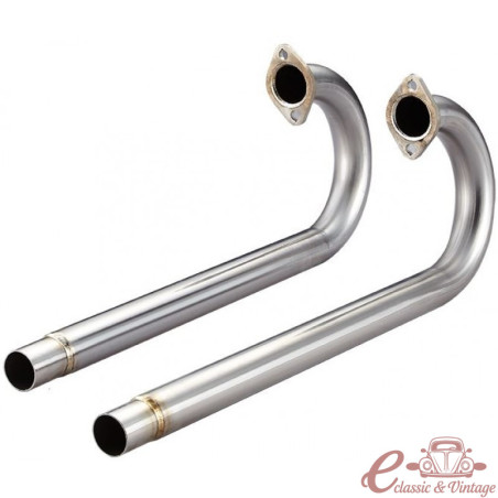 Conjunt de 2 tubs J d'acer inoxidable VINTAGE SPEED per T3