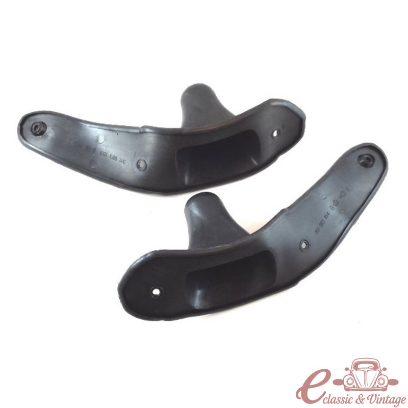 Conjunto de 2 juntas tipo banana direcionais frontais 64-69 entre o corpo e o suporte