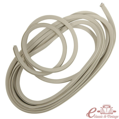 joint en U de finition de montant de porte BLANC (6m) pour T3