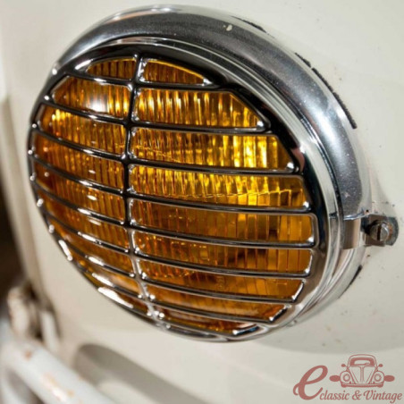 Conjunto de 2 grades de farol tipo Porsche 356 T1 / T2 -67 em aço inoxidável triplo cromado