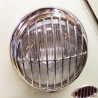 Conjunto de 2 grades de farol tipo Porsche 356 T1 / T2 -67 em aço inoxidável triplo cromado