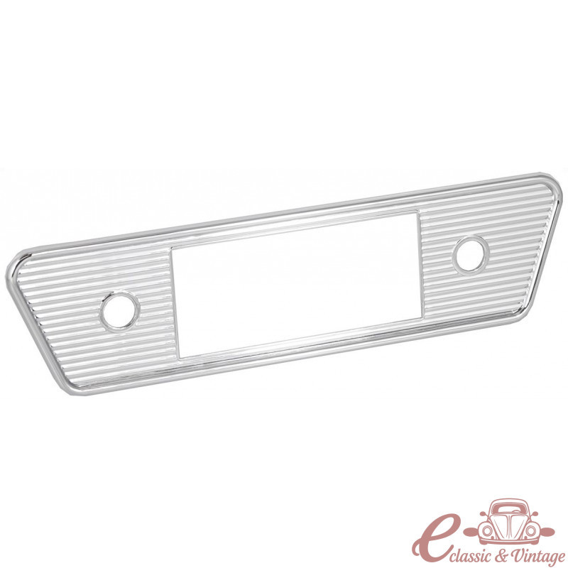 Part frontal cromada per Karmann Ghia