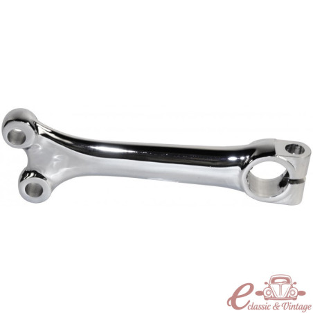 Brazo de control de caja de dirección cromado para rotulas 66-68