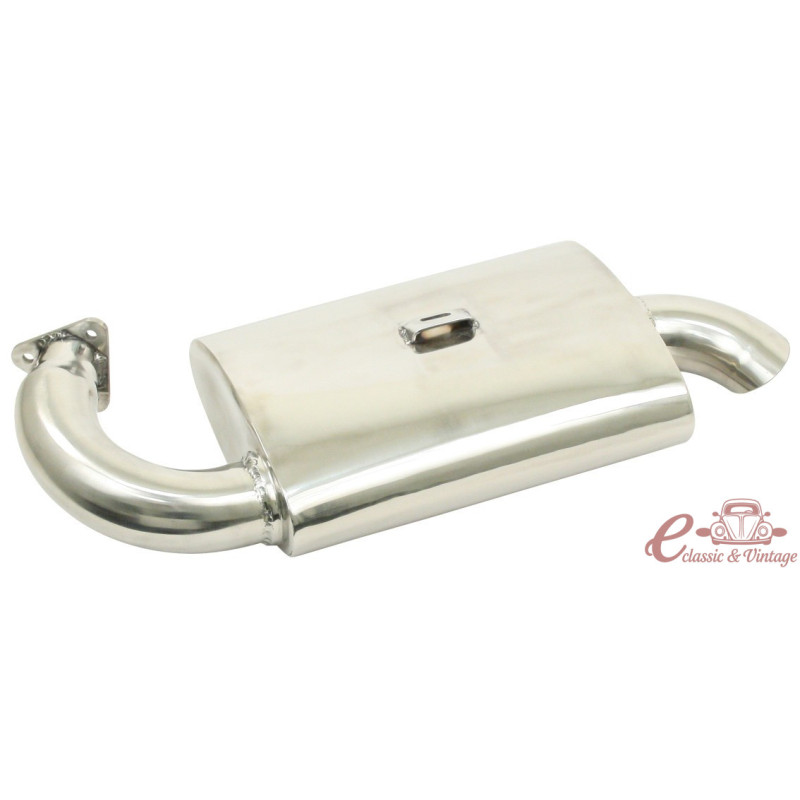Silenciador PHAT INOX POLI para r 4 em 1 ref 23211 ou 23212