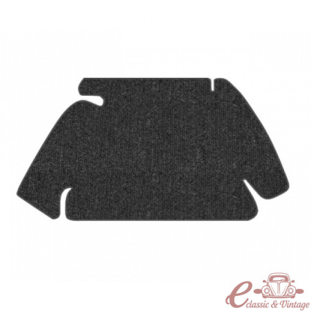 kit de carpete de bota dianteira preta 60-67