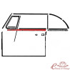 Espeto exterior completo com friso da cabina. 65-79