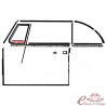 Set de 2 juntes inferiors de deflector esquerra o dreta cabriolet 65-79