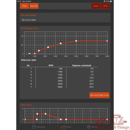 Encès electrònic 123 IGNITION programable per BLUETOOTH per VW Beetle & Combi