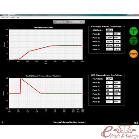 Encesa electrònica 123 IGNITION programable per USB per VW Beetle & Combi