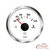 Dial de temperatura del agua 40-120 ° C diam 52mm fondo blanco VDO