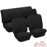 kit fundas de sillones negro 70-72 con reposacabezas incorporado