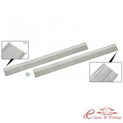 Conjunto de 2 soleiras de porta de alumínio (com parafusos) KG 55-65