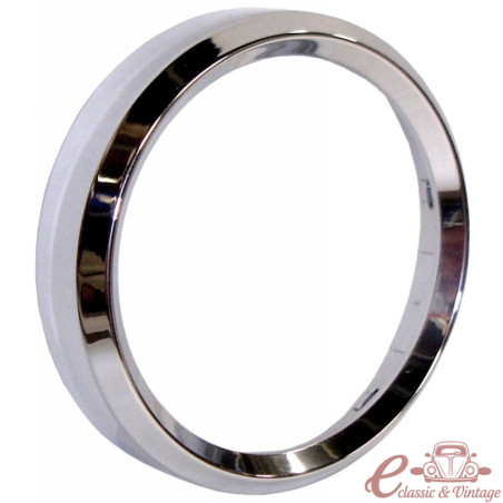 Aro de velocímetro triangular cromado VDO de 52 mm