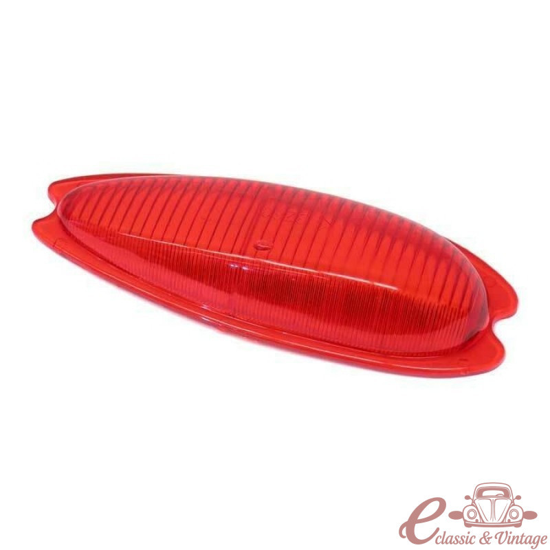 Cristal de luz trasera izquierda rojo para Porsche 356A/B/C