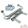 échappement en INOX SSP type Motorsport 13/1600cc avec 2 sorties chromées passant à la place des sorties d'origine