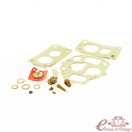 kit carburateur double corps 26/18 joint de gicleur pointeau de ralenti