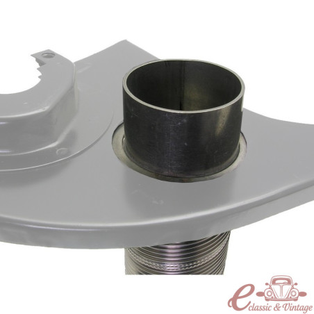 paire de conduites flexibles avec raccords sur boites de chauffage pour moteur Type 1