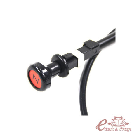 Cable del estrangulador, fijación por un cuadrado