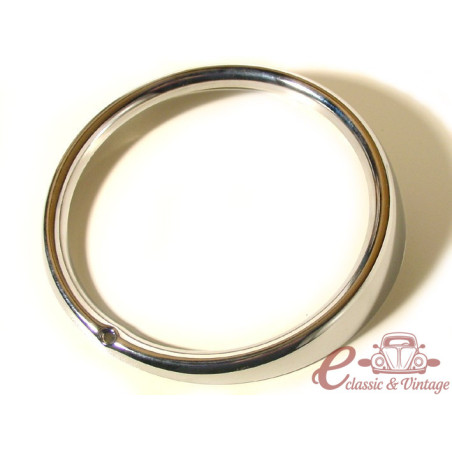 Aro de farol em metal com 1 furo,  8/73-