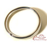 Aro de farol em metal com 1 furo,  8/73-