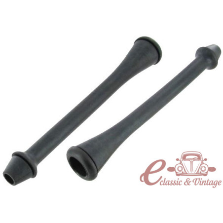 set de 2 tuyaux de coupole phare/joue d'aile  8/67-