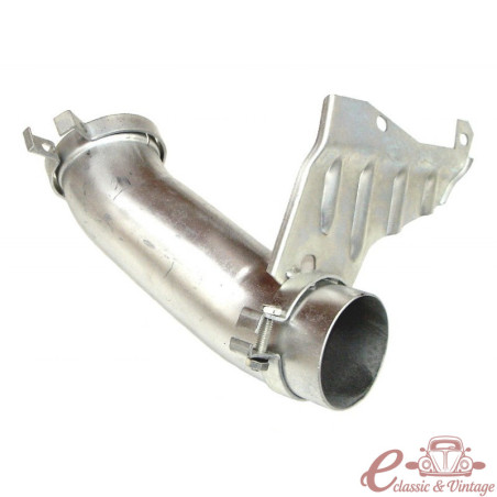Tubo conector direito entre o aquecedor e a tampa do aquecedor 1,7-1,8-2,0