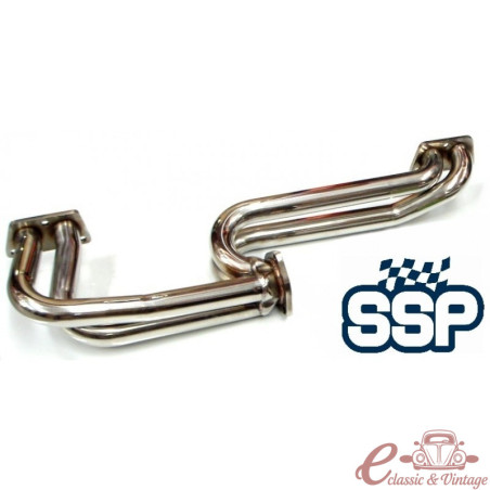 Colector d'escapament d'acer inoxidable SSP per a motor T4