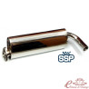 Silenciador inox SSP para colector ref 02881 para T4