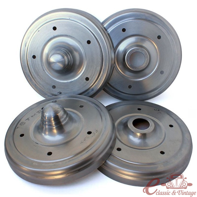 Set de 4 cobreix tambors 5 X 205 imitació Porsche 356/550