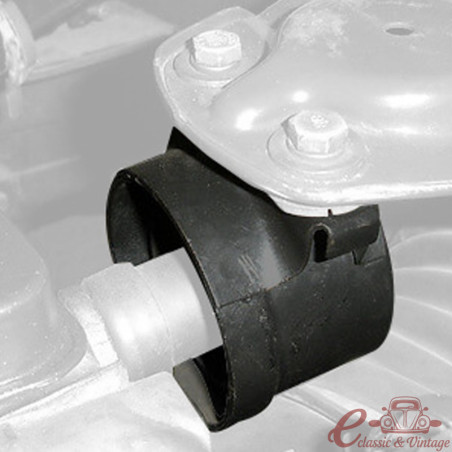 Silentblock motor redondo para Tipo 3 -7/68