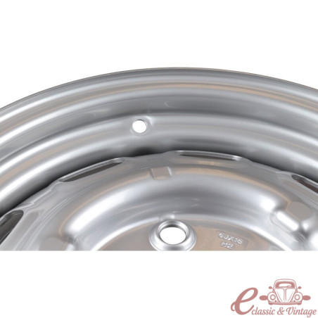 Llanta acero 5x130 tipo original pintada gris 6 x 15'' (ET 36)