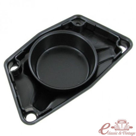 Tapa torsion trasera negra para trompetas Beetle -9/52 y Porsche 356