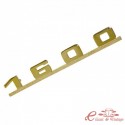 Monograma "1600" color GOLD per a Porsche 356 pre-A/A/B/C
