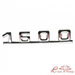 Monograma "1600" color PLATA per a Porsche 356 pre-A/A/B/C