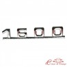 Monograma "1600" color PLATA para Porsche 356 pre-A/A/B/C