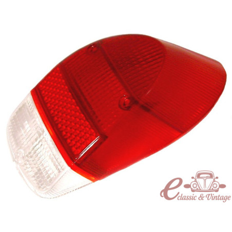Plástico traseiro vermelho 1300 8 / 67-7 / 73 e 1302 (sem marca CE)