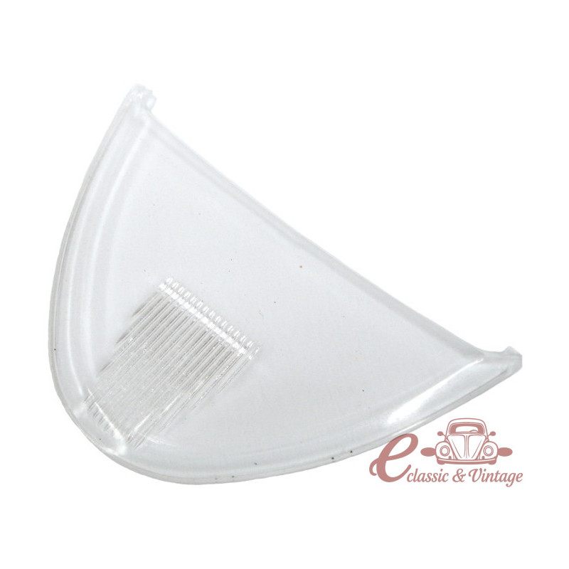 glace d'éclairage de plaque 10/52-7/57