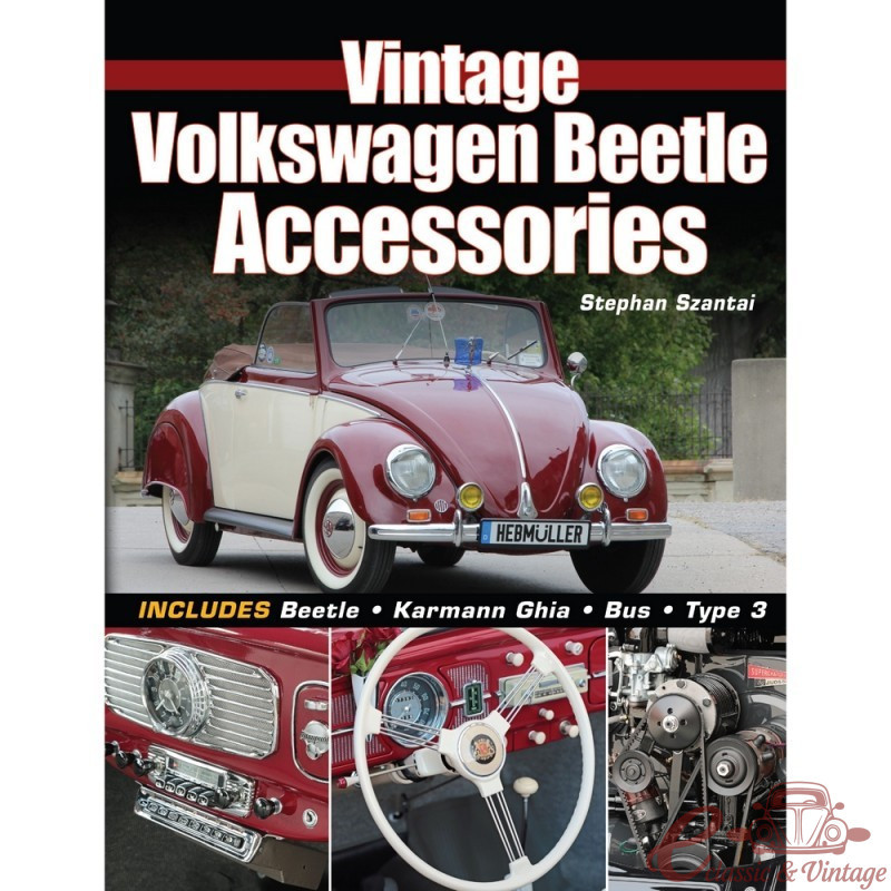 Livro "Acessórios Volkswagen Fusca Vintage" de Stéphane Szantai (144 páginas)