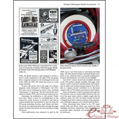 Llibre "Vintage Volkswagen Beetle Accessories" de Stéphane Szantai (144 pàgines)