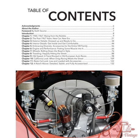 Livro "Acessórios Volkswagen Fusca Vintage" de Stéphane Szantai (144 páginas)