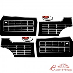 kit de 4 paneles de puerta kg 56-63 negros 