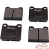 Pastilhas de freio para pinça de freio dianteiro do Porsche 356 C / 912 e 911 63-68