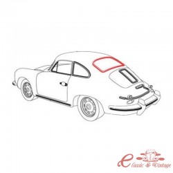 Junta de luneta trasera para Porsche 356 pre-A/A/BT5