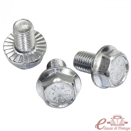 Conjunto de 3 parafusos para polia de alumínio ref 52360/52363