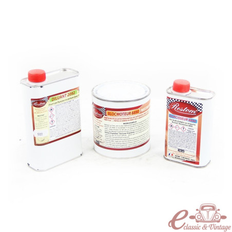 Peinture époxy intérieur moteur RESTOM®Blocmoteur 8890