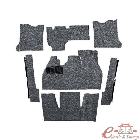 kit de carpete interior cinza 69-72