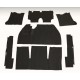 kit moqueta interior negra 69-72