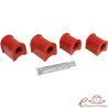Set de 4 silentblocs uréthane pour barre stabilisatrice de gros diamètre pour train à pivots/rotules