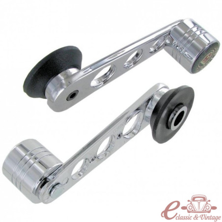 Set de 2 manivelles de lève vitre aluminium WOLFSBURG EDITION